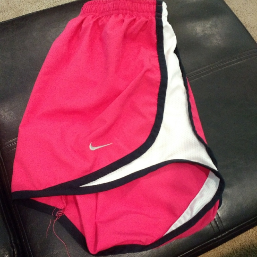Magenta nike shorts